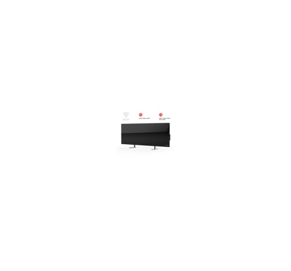 AENO GH2S Premium Eco Smart Heater, 700W, App, EU Plug (E/F), Black
