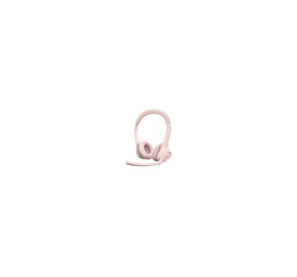 LOGITECH H390 Corded Headset - ROSE - USB