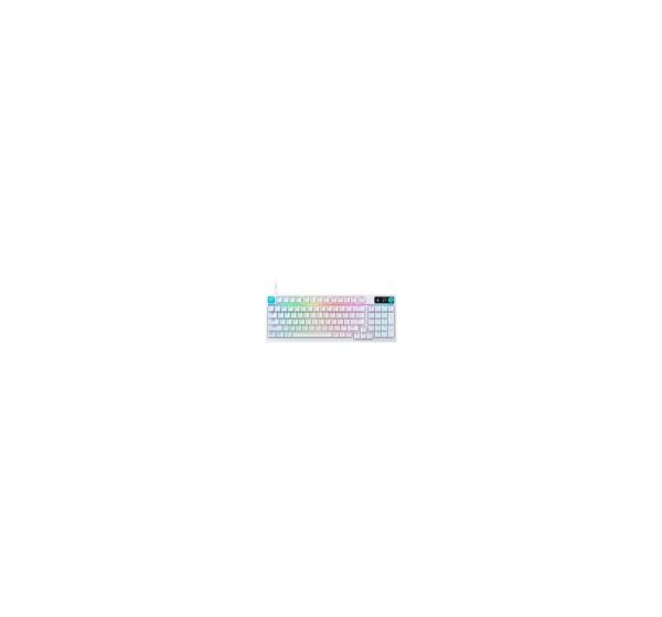 LOGITECH G316 X 98 Wired Gaming Keyboard - WHITE - US INT'L - USB - EMEA28i - 935 - TACTILE