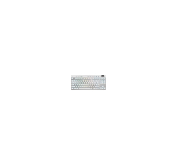 LOGITECH G PRO X TKL LIGHTSPEED Mechanical Gaming Keyboard - WHITE - US INT'L - TACTILE