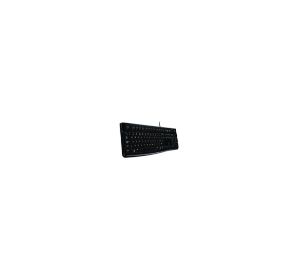 LOGITECH K120 Corded Keyboard - BLACK - USB - US INT'L - B2B