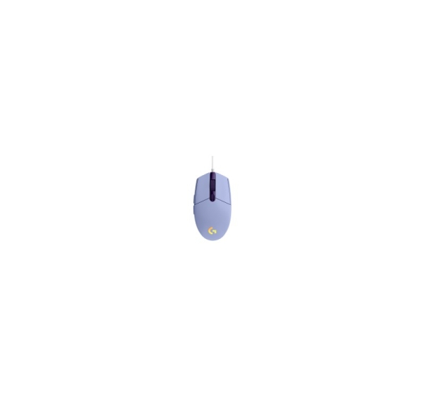 LOGITECH G102 LIGHTSYNC Corded Gaming Mouse - LILAC - USB - EER