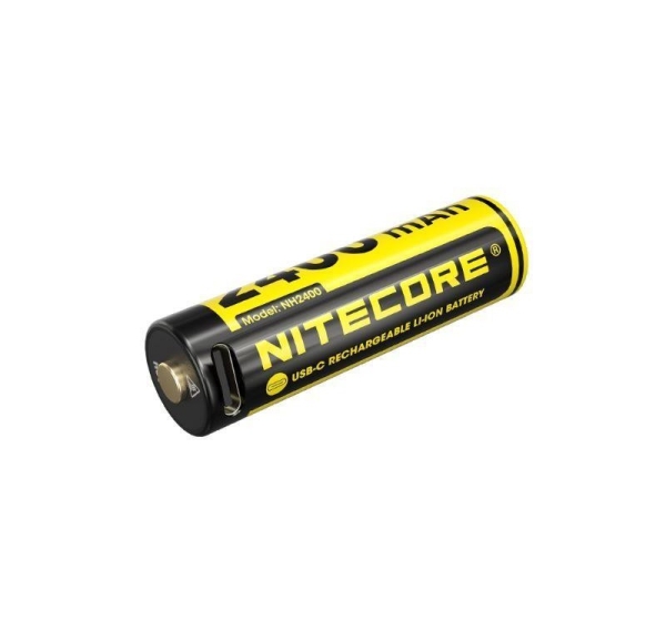 BATTERY RECH. LI-ION AA 1.5V/NH2400 2PCS NITECORE