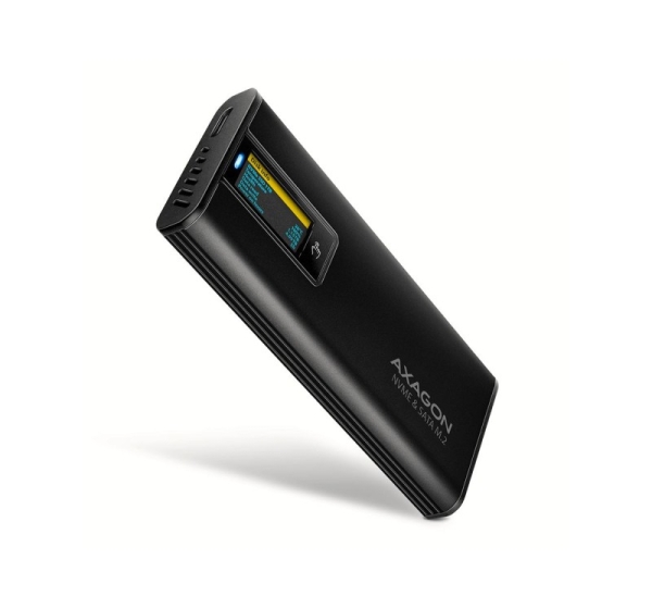 SSD ACC ENCLOSURE M.2 NVME/SATA USB-C EEM2-SD2B AXAGON
