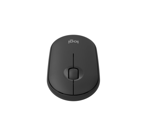 Logitech Pebble 2 M350s Wireless Mouse, RF Wireless + Bluetooth, 4000 DPI, Tonal Graphite 910-007015