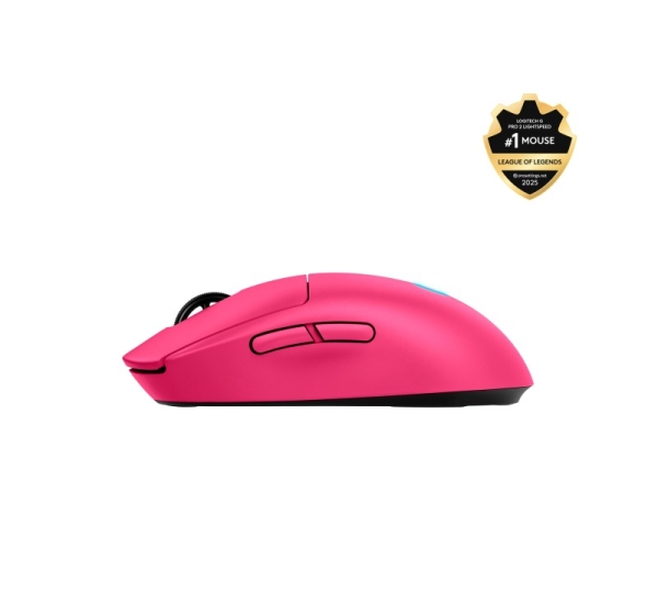 Logitech G Pro 2 Lightspeed Pink Wireless Mouse 910-007309