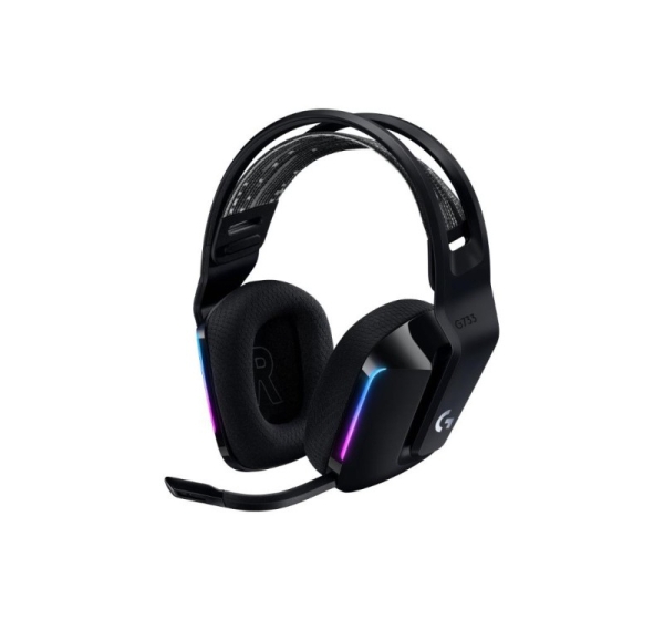 Logitech Gaming Headset G733 LIGHTSPEED - wireless RGB - black