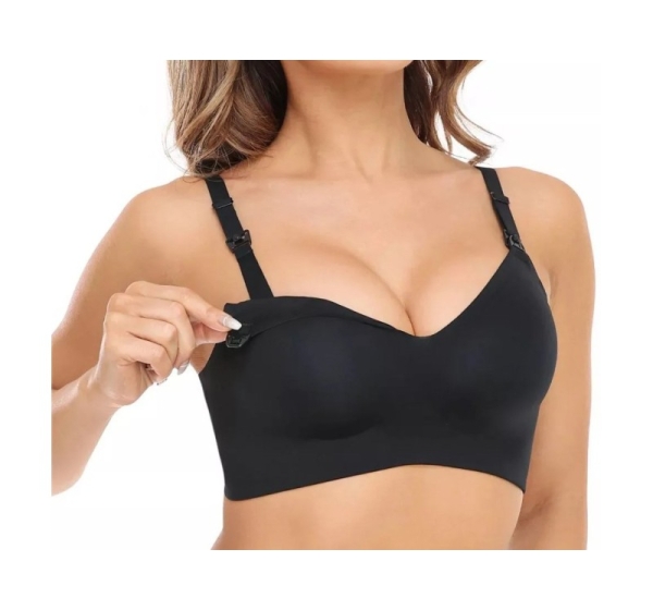 Momcozy YN21 Nursing bra, size S Black