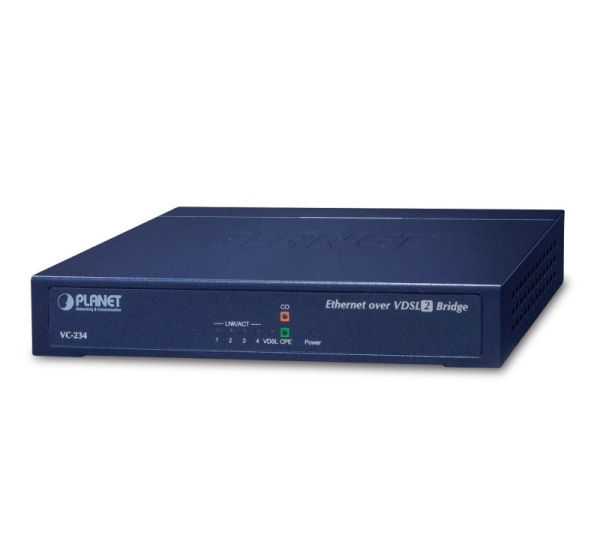 PLANET VC-234 bridge/repeater Network bridge Blue