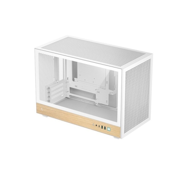 DeepCool CH260 WOOD case, white
