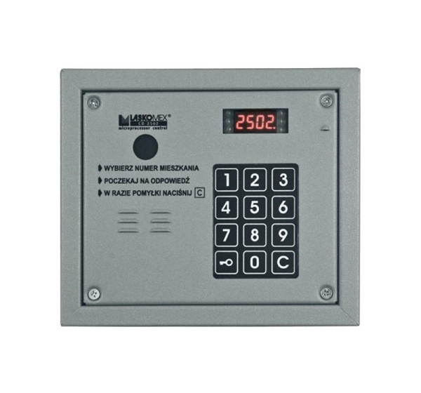 Audio panel with RFID key reader Laskomex