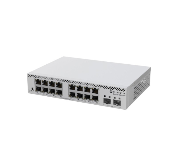 MikroTik CSS318-16G-2S+IN Switch – 16x Gigabit, 2x SFP+ 10G Cloud Smart