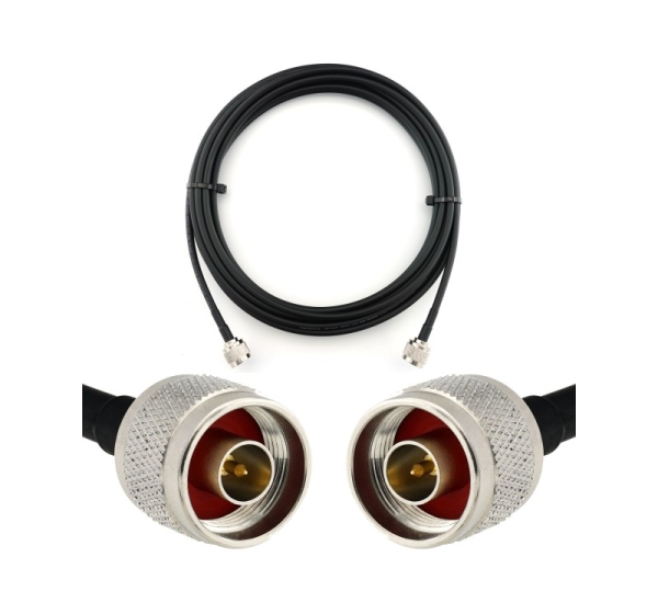 N Male to N Male 10m Coaxial Cable — HF240 (LMR240 equivalent)
