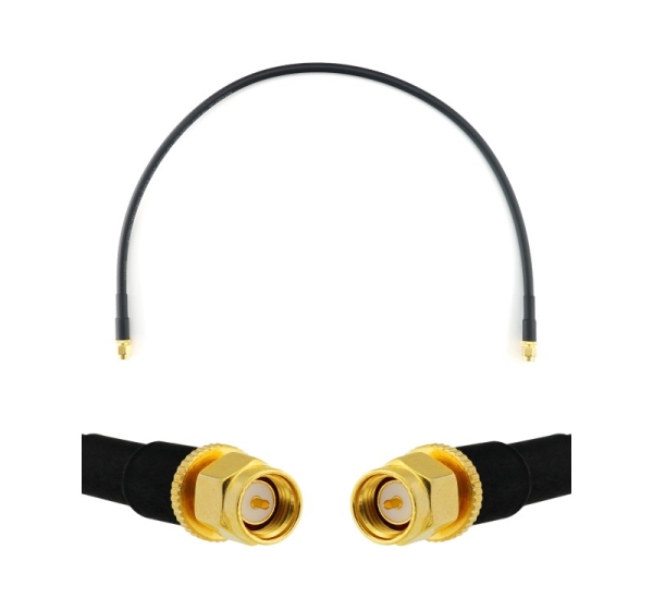 SMA Male to SMA Male 50cm Coaxial Cable — HF240 (LMR240 equivalent)