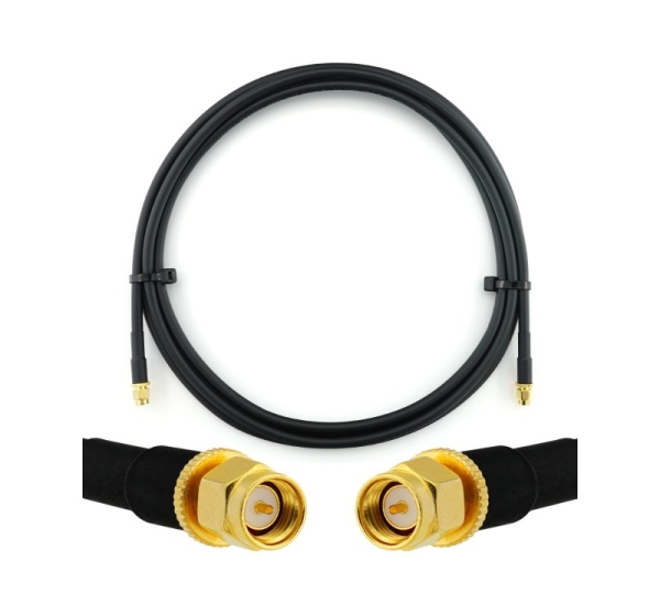 SMA Male to SMA Male 3m Coaxial Cable — HF240 (LMR240 equivalent)