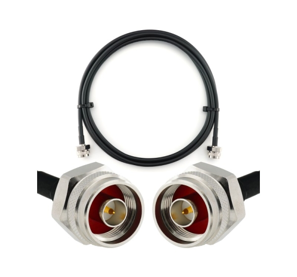 N Male to N Male Hex 3m Coaxial Cable — HF240 (LMR240 equivalent)