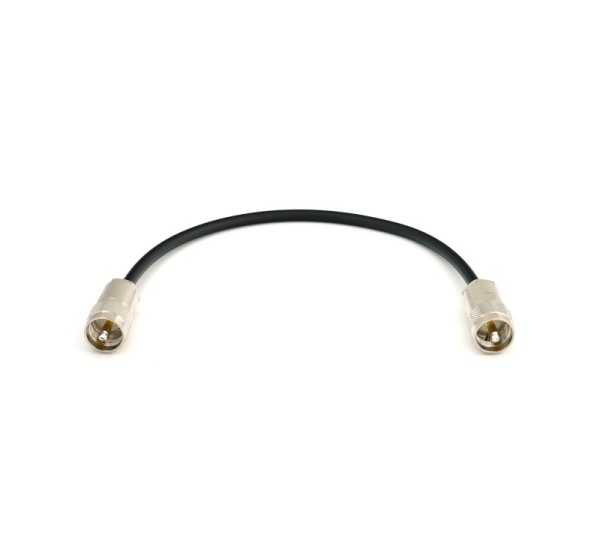 PL259 to PL259 30cm UHF CB Radio Coaxial Cable — HF240 (LMR240 equivalent)