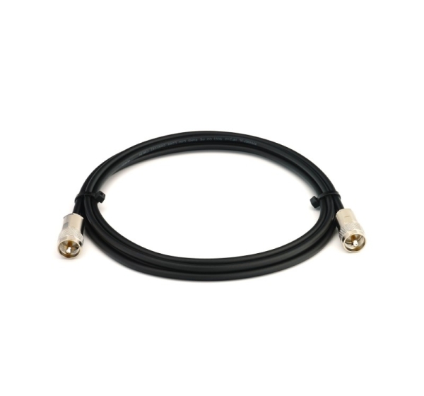 PL259 to PL259 12m UHF CB Radio Coaxial Cable — HF240 (LMR240 equivalent)