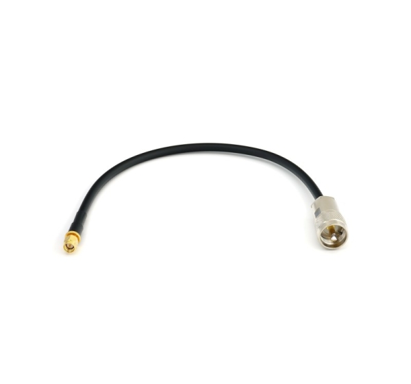 SMA Male to PL259 30cm UHF CB Radio Flexible Coaxial Cable — HF240 (LMR240 equivalent)