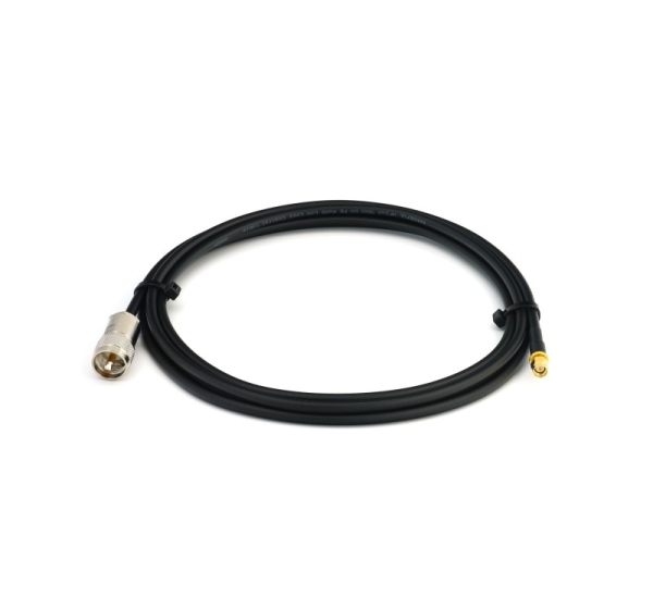 SMA Male to PL259 2m UHF CB Radio Flexible Coaxial Cable — HF240 (LMR240 equivalent)