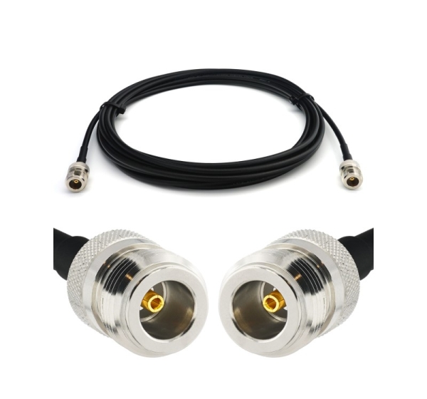 N Female to N Female 50cm RG58/U Coaxial Cable