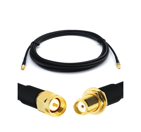 SMA Male to SMA Female 2m RG58/U Coaxial Cable