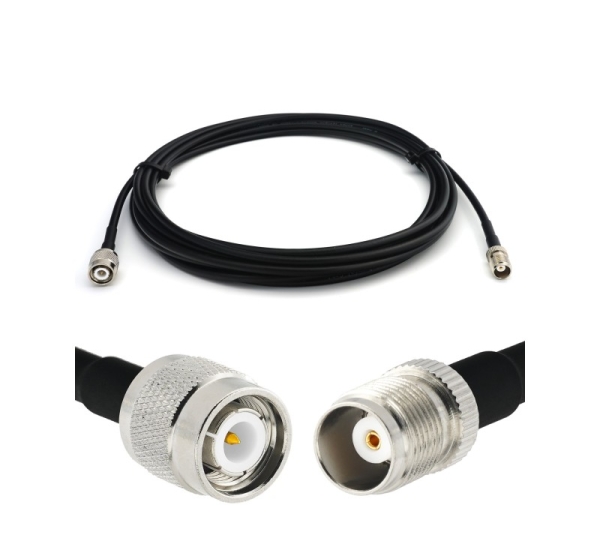 TNC Male to TNC Female 15m RG58/U Coaxial Cable