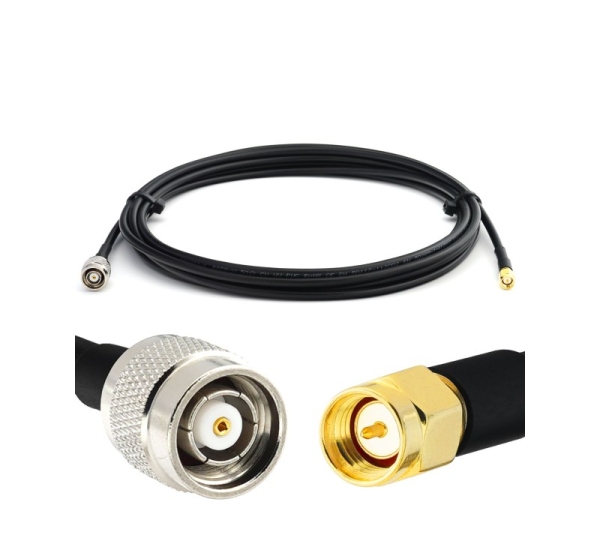 RP-TNC Male to SMA Male 50cm RG58/U Coaxial Cable