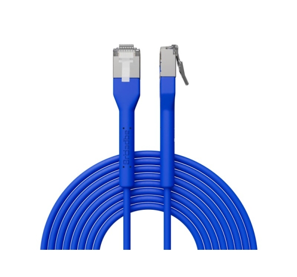 Broadbe Slim Patch Cable 10G Blue 2m
