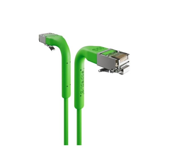 Broadbe Slim Patch Cable 10G Green 0.3m