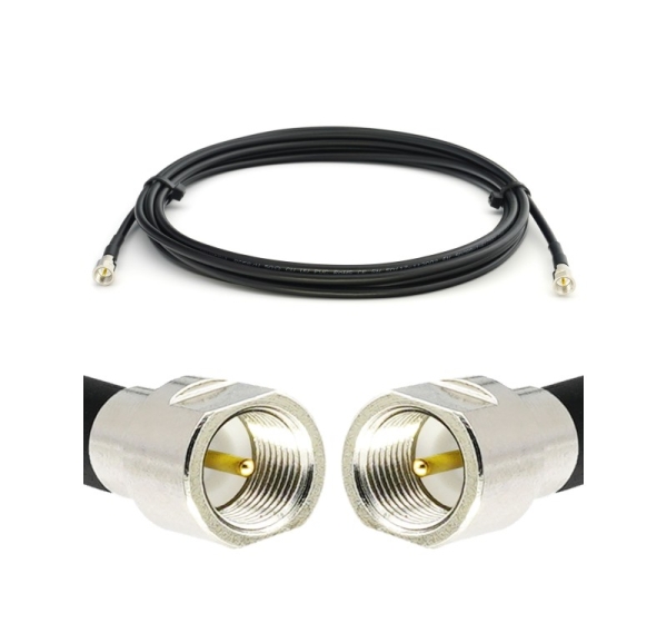 FME Male to FME Male 2m RG58/U Coaxial Cable