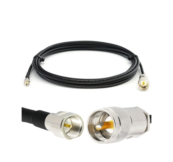 FME Male to PL259 UHF 50cm RG58/U Coaxial Cable