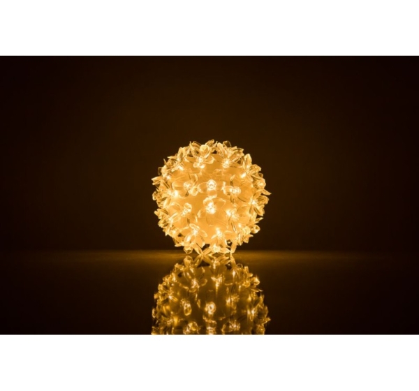 iLike N/A Bumba ar puķēm RS-208 50LED D-11cm Warm White