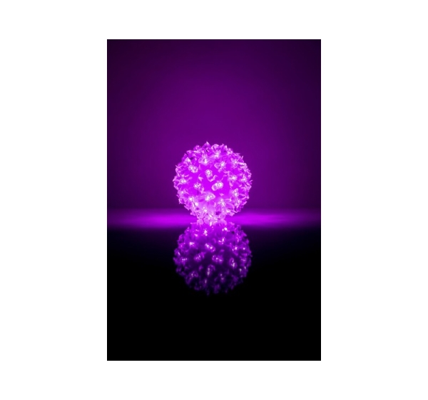 N/A   Bumba ar puķēm RS-208 50LED D-11cm Purple