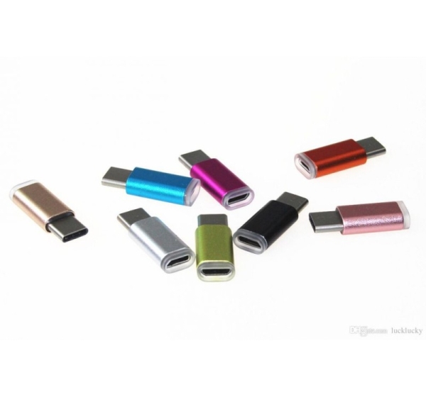 N/A Micro USB to Type-C Silver