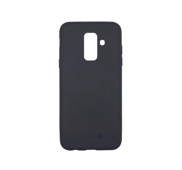 Evelatus Samsung  Galaxy A6 Plus 2018 Nano Silicone Case Soft Touch TPU Black