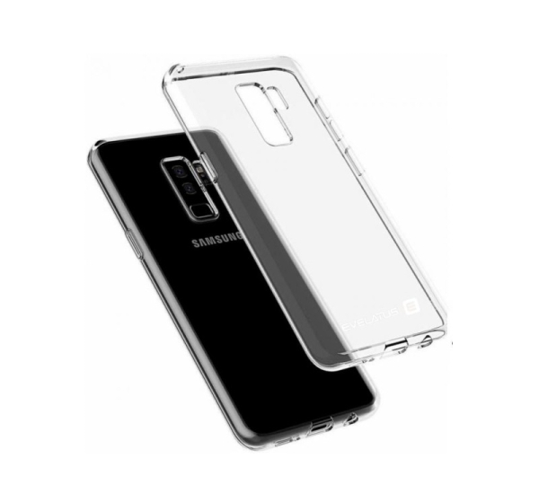 Evelatus Samsung  S9 Plus Clear Silicone Case 1.5mm TPU Transparent