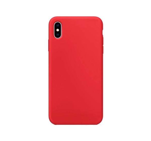 Evelatus Apple iPhone Xs MAX Nano Silicone Case Soft Touch TPU Red