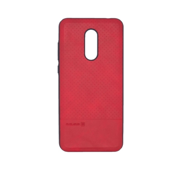 Evelatus Xiaomi  Redmi 5 Plus TPU case 1 with metal plate (possible to use with magnet car holder) Red