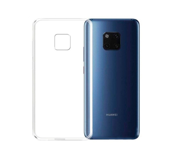 Evelatus Huawei  Mate 20 Pro Clear Silicone Case 1.5mm TPU Transparent
