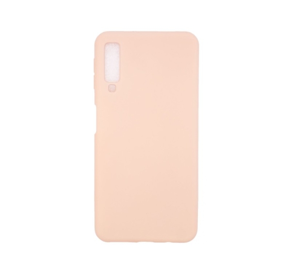 Evelatus Samsung  Galaxy A7 2018 Nano Silicone Case Soft Touch TPU Pink Sand