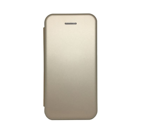 Evelatus Samsung Galaxy A6 Plus 2018 Book Case Gold