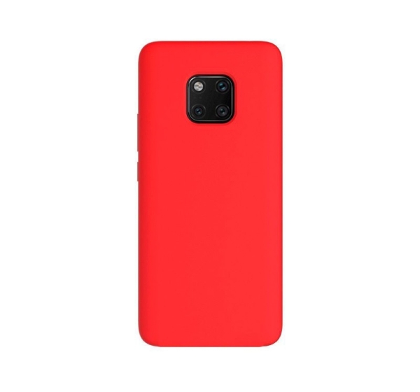 Evelatus Huawei Mate 20 Pro Premium Soft Touch Silicone Case Red