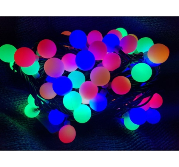 N/A 200LED 10m. mini-bumbiņas Multi Color