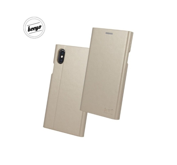 Beeyo Samsung S8 G950 Book Grande Case Gold
