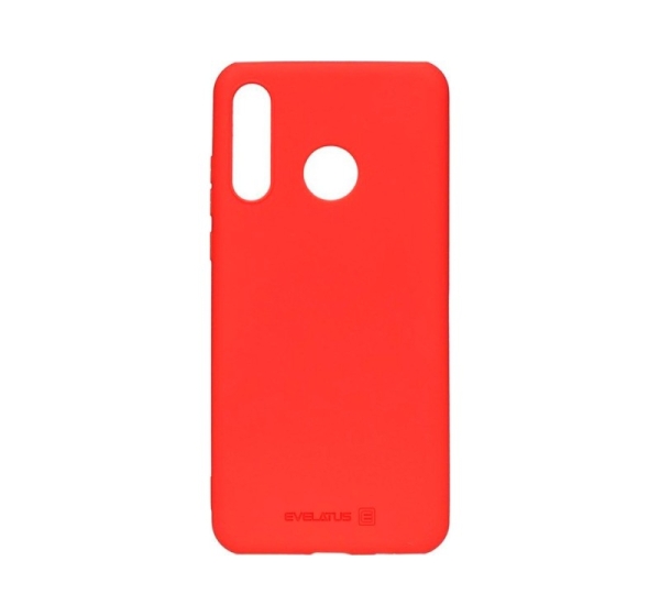 Evelatus Huawei P30 lite Nano Silicone Case Soft Touch TPU Red