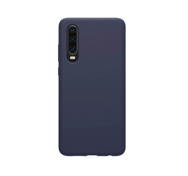 Evelatus Huawei P30 Nano Silicone Case Soft Touch TPU Midnight Blue