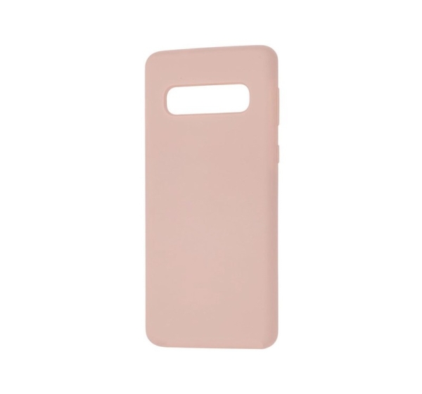Evelatus Samsung Galaxy S10e Nano Silicone Case Soft Touch TPU Pink Sand