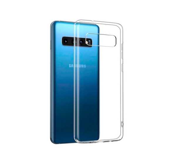 Evelatus Samsung Galaxy S10 Plus Silicone Case 1.5mm TPU Transparent