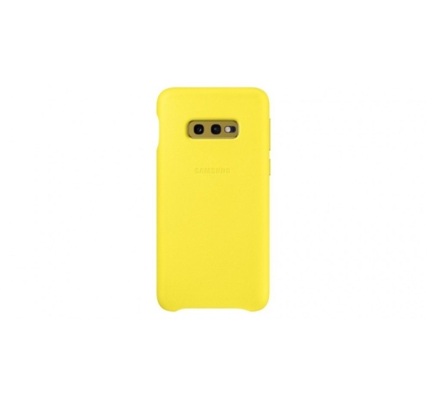 Samsung Galaxy S10e Leather Cover EF-VG970LYEGWW Yellow